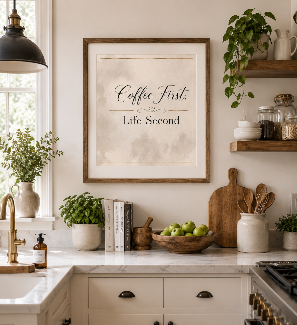 Coffee First, Life Second Digital Art