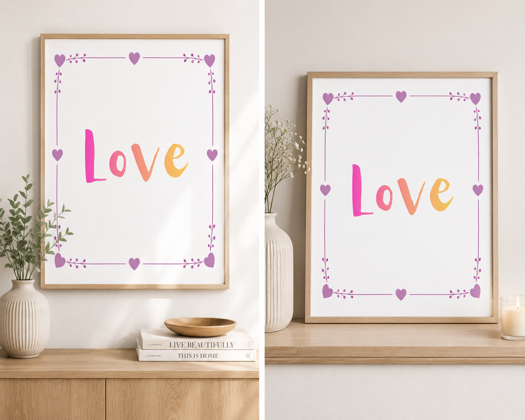 Rainbow Love Digital Art