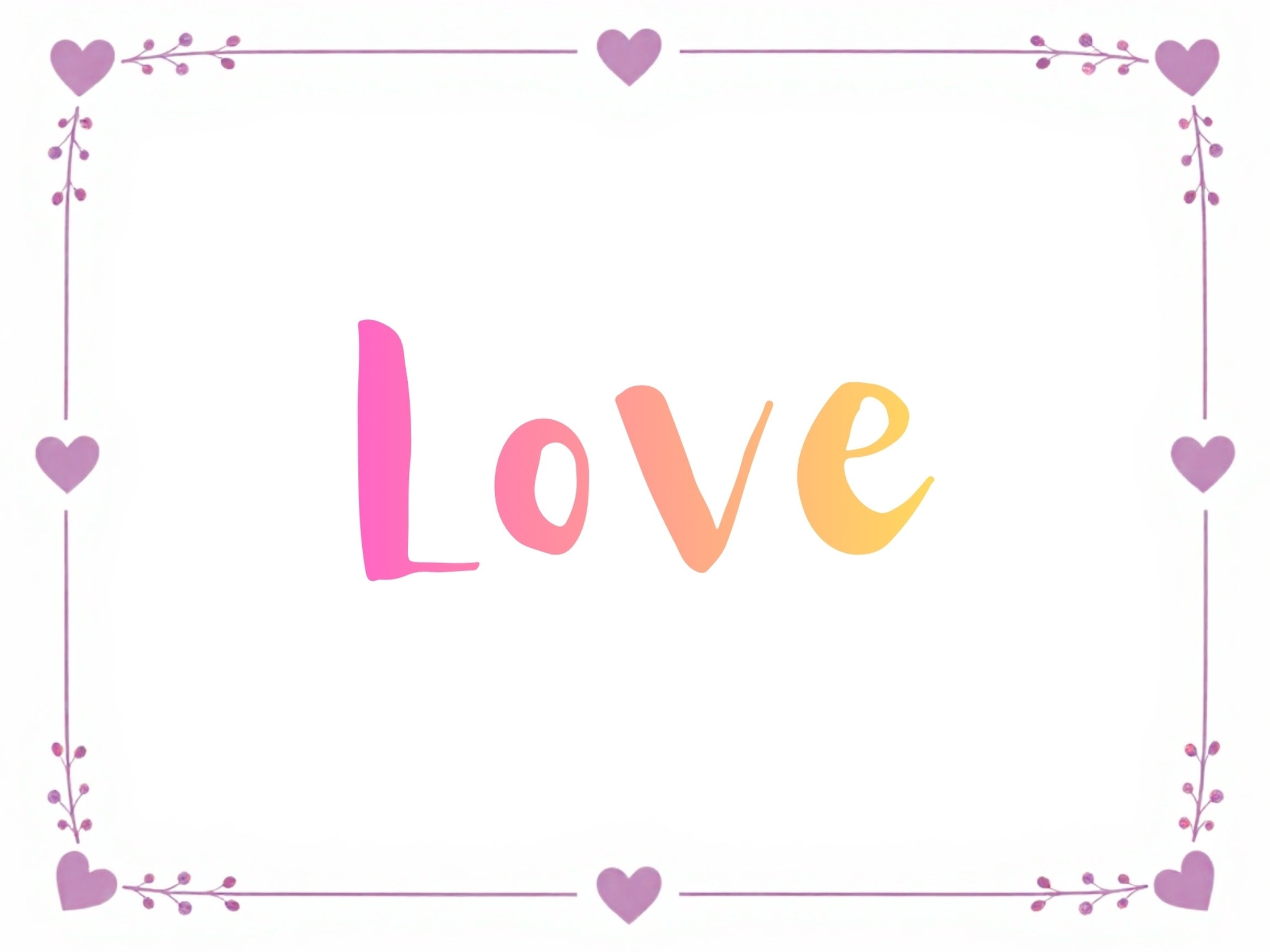 Rainbow Love Digital Art