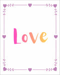 Rainbow Love Digital Art